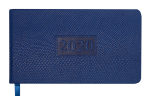 Тижневик кишеньковий датований 2020 AMAZONIA, 136 стор., BUROMAX BM.2790 - колір: синій