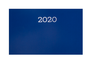 Тижневик кишеньковий датований 2020 MONOCHROME, 128 стор., BUROMAX BM.2792 - тиснення: не рекомендується