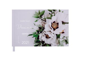 Щотижневик кишеньковий датований 2021 MAGIC, BUROMAX BM.2753 - колір: білий