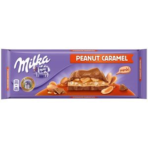 Шоколад Milka з арахісом і карамеллю 276г 10728271