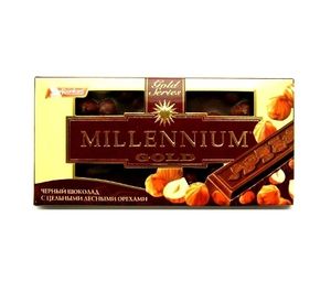 Шоколад Millennium Gold черный с орехами 33 100г 1057583