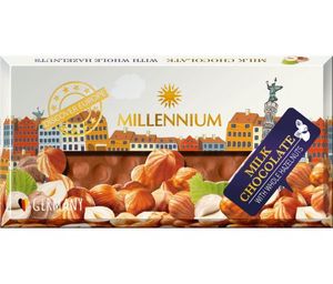 Шоколад мол Millennium Discover Europe лесной орех 100г 10726638