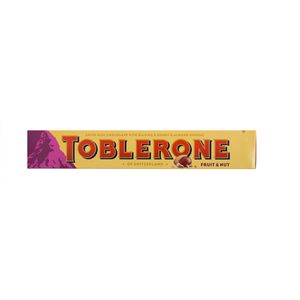 Шоколад молочний Toblerone з родзинками і нугою з меду і мигдалю 100г 10479986