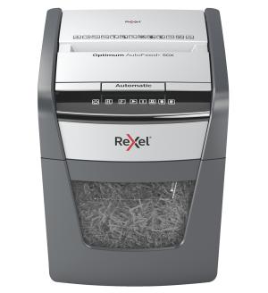 Знищувач документів Rexel Optimum AutoFeed+ 50X 2020050XEU 50л|6л 4x28 мм 20літр - Фото 6