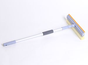 Швабра для миття вікон, губка 25 см, алюмінієва ручка телескоп, 60-98 см Украина EF-2515