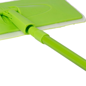 Швабра Buroclean Green Flat Mop з насадкою мікрофібра на липучці 70-120 см 44x13 см 10300116