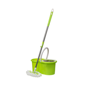 Швабра Buroclean Green з віджимом Spin Mop 2 змінні насадки 10300115