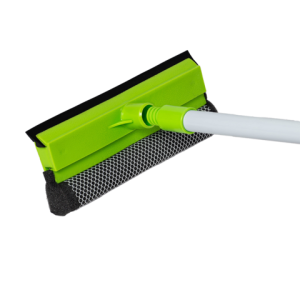 Стеклоочиститель Buroclean с резиновой и губчатой насадкой 25 см телескоп 112 см 10300011