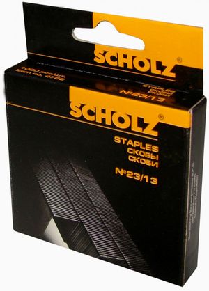 Набор скоб Scholz №23/13 10 упаковок по 1000 штук 4762