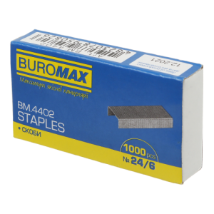 Скоби №24/6 Buromax BM.4402