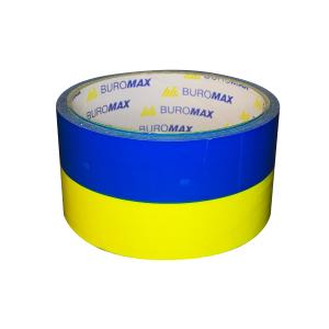 Скотч упаковочный BUROMAX цветной BM.7007