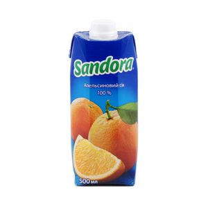 Сок Sandora апельсиновый 0,5л 10322422