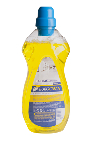 Засіб для миття підлоги BuroClean EuroStandart 1л Buroclean 10700501( лимон)