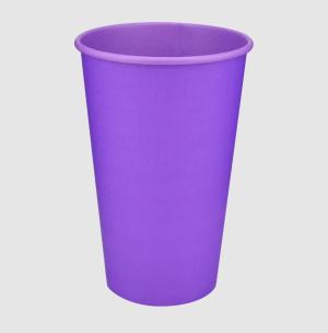 Стакан Buroclean бумажный 500м LAVANDA CUP 50штук 1080054