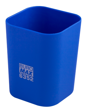 Стакан пластиковый  RUBBER TOUCH для письменных принадлежностей Buromax BM.6352