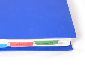 Стикеры-закладки в линию 70х70 мм 4 цвета 100 л Optima O25523 - Фото 1
