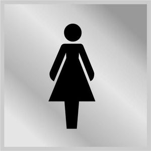 Табличка Туалет женский 3003