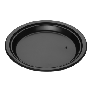 Тарелка одноразовая BUROCLEAN EuroStandart черная Премиум 220 мм 25шт 1080126