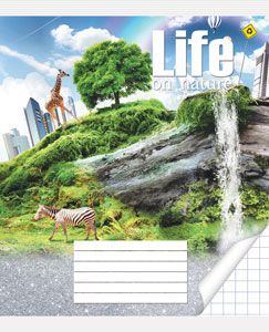 Тетрадь 48 листов клетка green Жизнь на природе 2014к ТА5.4811.2014к - Фото 2