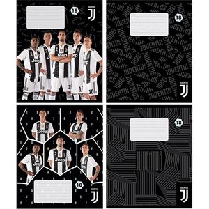 Зошит шкільна FC Juventus 18 аркушів в лінію Kite JV19-237