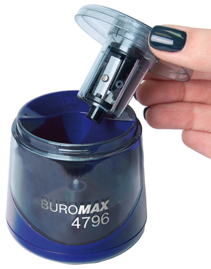 Точилка автоматическая Buromax BM.4796 синяя