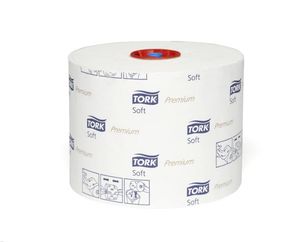 Туалетний папір в рулонах Premium Soft, 2 шари, 90 м, Tork, 127520