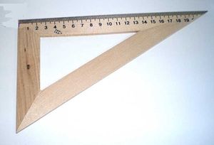 Треугольник деревянный Мицар 1030 - Фото 1