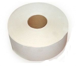 Туалетний папір d=16см 1-шарова біла 120м ЕКО 0130832