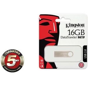 USB флеш накопитель Kingston 16Gb DataTraveler SE9 (DTSE9H/16GB) - Фото 1