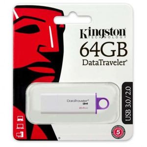 USB флеш накопичувач Kingston 64Gb DataTraveler Generation 4 (DTIG4/64GB) - Фото 2