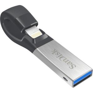 USB флеш накопичувач SANDISK 64GB iXpand USB 3.0 /Lightning (SDIX30N-064G-GN6NN)