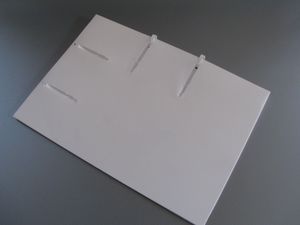 Virtus-Duos Папка-тетрадь Нижняя обложка с устройством переплета бумаг на 2 кольца книжного или альбомного формата стопой до 100 листов - Фото 4