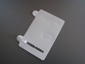 Virtus-СТАНДАРТ Пластиковая планка для переплета листов или файлов на 2 кольца. С возможностью изменения диаметра колец - Фото 1