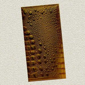 Визитница настольная 11.5 х 25 см 4 визитки на 1 стр. вшитые файлы натуральная кожа Динозавра Foliant EG258
