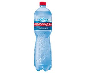 Вода мінеральна Миргородська з/газ 1,5 л 10208