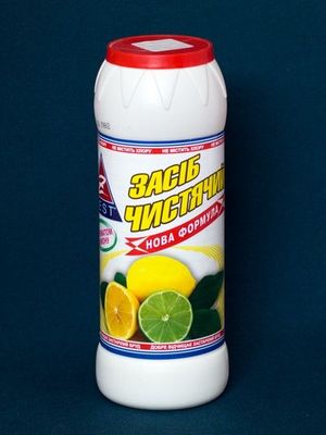 Чистящий порошок, 500мл, Z-BEST лимон 0150145