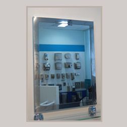 Зеркало со стальной окантовкой полированной S-503C