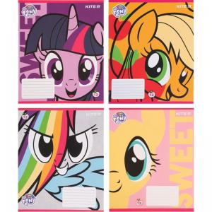Тетрадь Kite My Little Pony 12 листов косая линия LP21-235