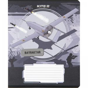 Зошит на 18 аркушів у клітинку Мілітарі Kite K23-236-1 - Фото 6