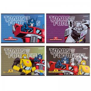 Тетрадь для рисования Kite Transformers 12 листов А4 TF21-241