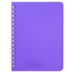 Зошит для записів BRIGHT, А6, 60 л., клітина, пластикова обкладинка, BUROMAX BM.24654155