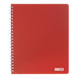 Тетрадь на пружины Buromax CLASSIC B5 80 л кл пластиковая обложка BM.2419