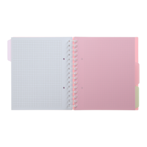 Тетрадь на пружине PASTEL В5 120 л клетка BM.24355912