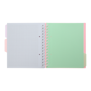 Тетрадь на пружине PASTEL В5 120 л клетка BM.24355912