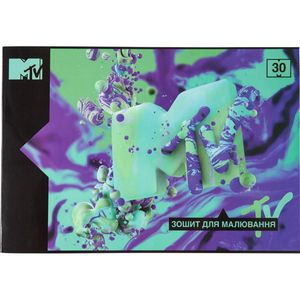 Зошит-планшет для малювання А4, 30 аркушів MTV KITE MTV20-246 - Фото 3