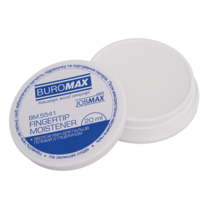 Зволожувач для пальців Buromax гелевий JOBMAX 20мол BM.5541