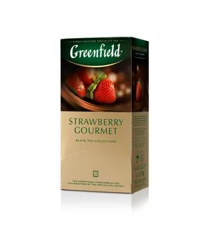 Чай черный GREENFIELD Strawberry Gourmet 1.5г х 25 шт. gf.106037