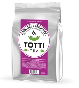 Чай черный TOTTI Tea Earl Grey Majestic 250г tt.51288