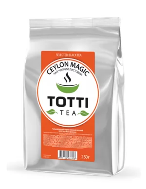 Чай черный TOTTI Tea Ceylon Magic 250г tt.51286