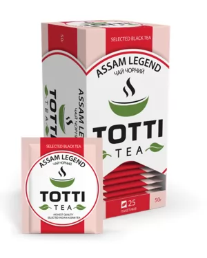 Чай черный TOTTI Tea Assam Legend 2г х 25шт tt.51504